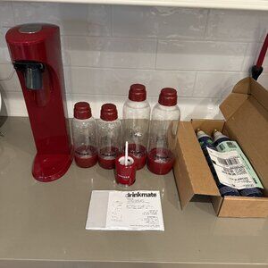 DrinkMate OmniFizz Sparkling Water and Soda Maker